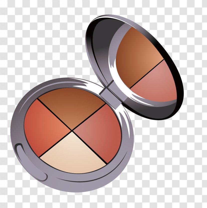 Cosmetics Euclidean Vector Clip Art - Eyeshadow Foundation Transparent PNG