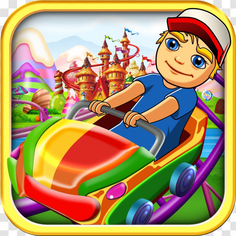 Candy Land Standee Cartoon - Fun - Coaster Transparent PNG