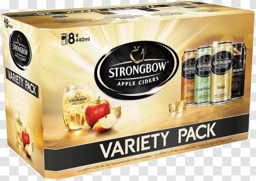 Cider Beer Strongbow Distilled Beverage Can - Pinot Gris Transparent PNG