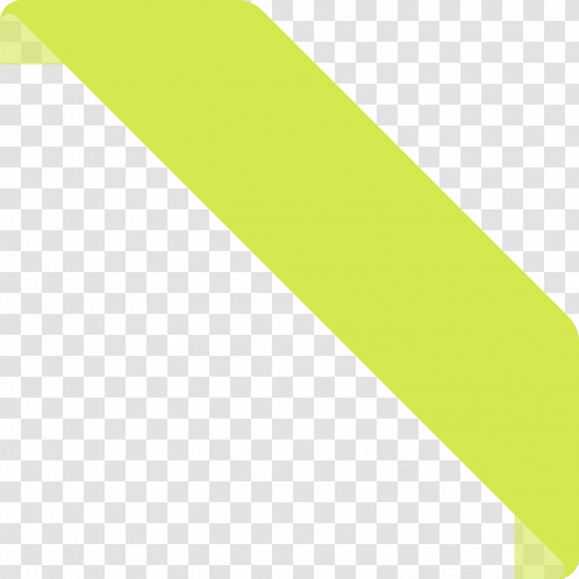 Green Yellow Line Transparent PNG