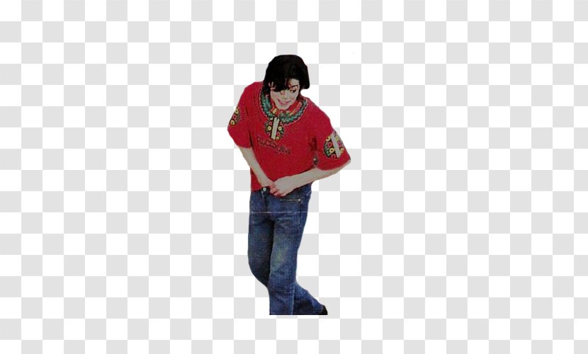 T-shirt Outerwear Jeans Sleeve - T Shirt - Michael Jackson Transparent PNG