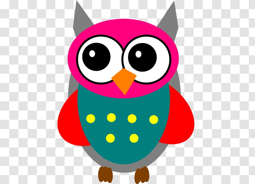 Owl Babies Red Clip Art - Cartoon Transparent PNG
