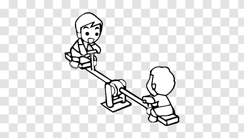 Colouring Pages Coloring Book Seesaw Playground Game - Heart Transparent PNG