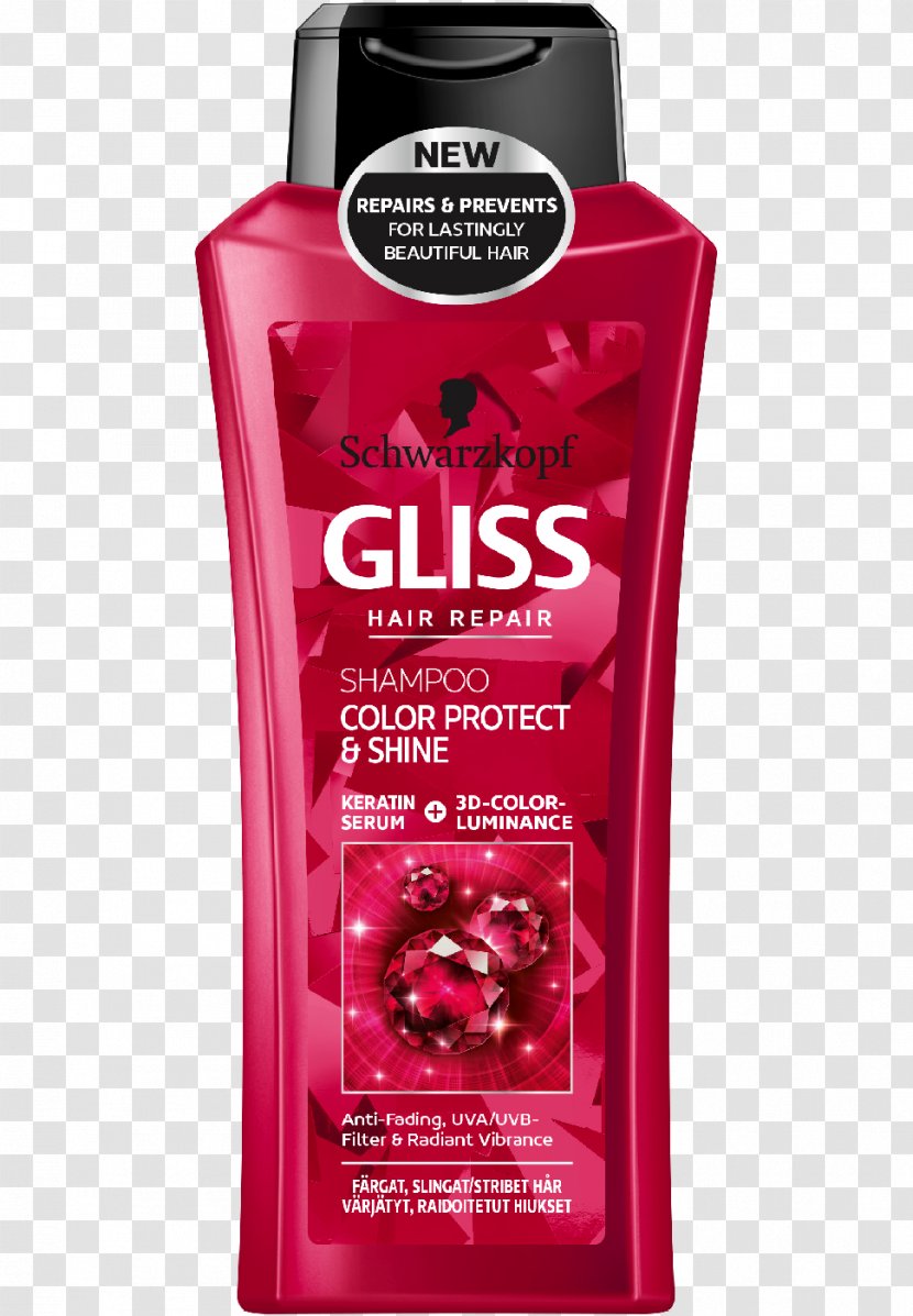 Schwarzkopf Gliss Ultimate Repair Shampoo Hair Conditioner Coloring - Care Transparent PNG