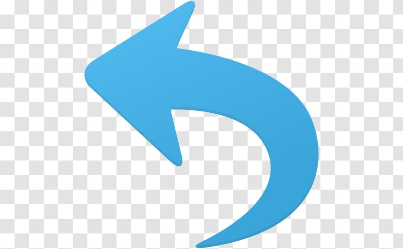 Blue Angle Logo Text Symbol - Undo Transparent PNG