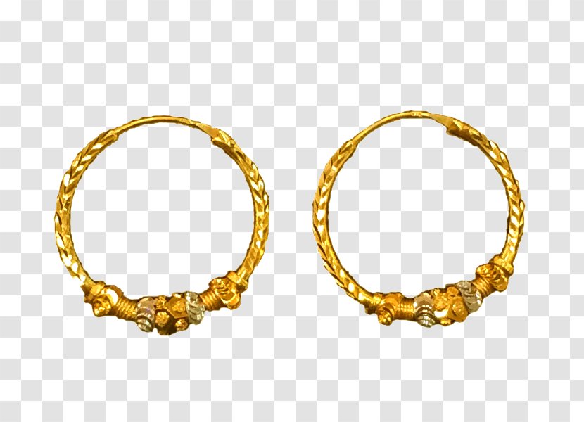 Earring Body Jewellery Gold - Ring Transparent PNG