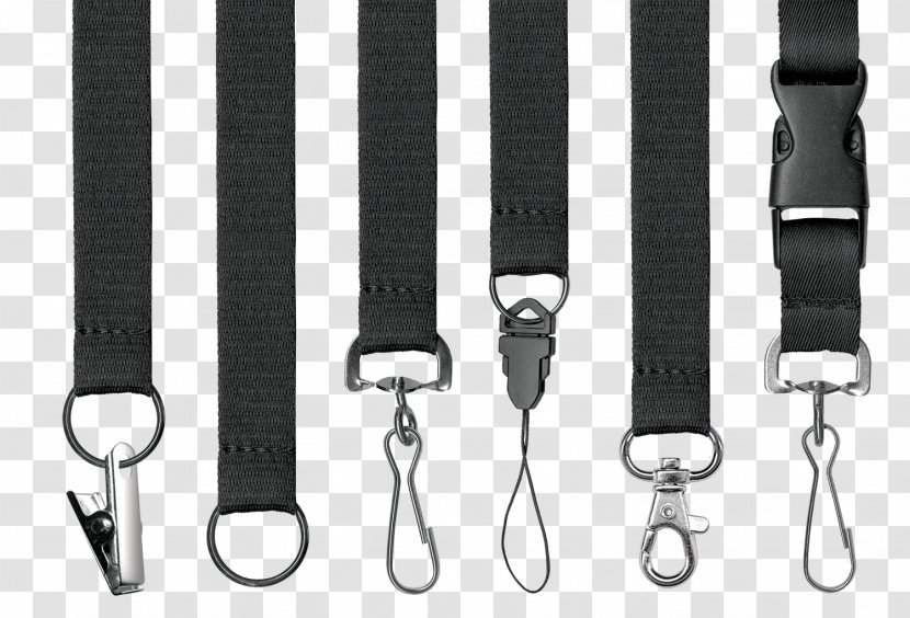 Lanyard Polyester Ribbon Badge - Zipper - Keychain Transparent PNG