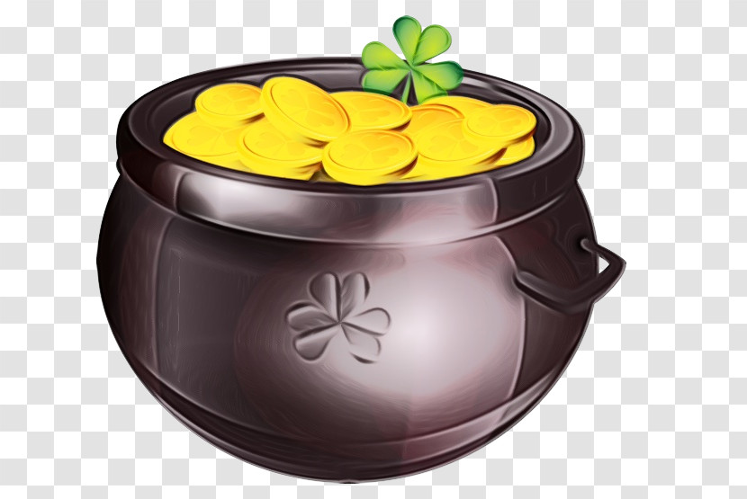 Lid Cookware And Bakeware Stock Pot Plant Clover Transparent PNG