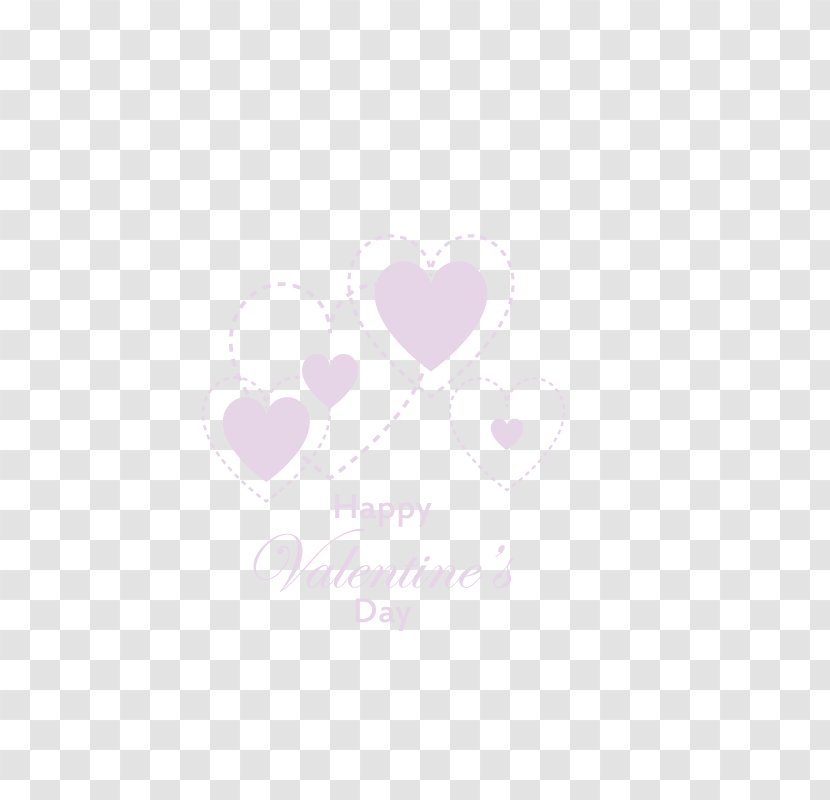 Heart Pattern - Pink - Valentines Day Card Advertising Design Vector Material Transparent PNG