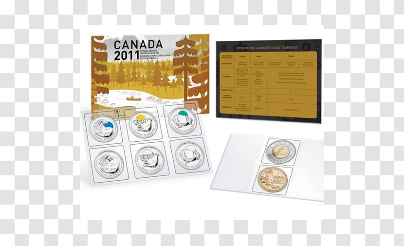Canada Canadian Centennial Uncirculated Coin Set Proof Coinage Transparent PNG