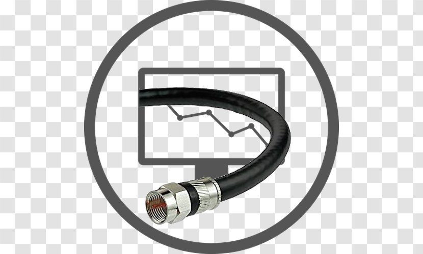 Electrical Cable Coaxial RG-6 Connector Digital Audio - Bleak Transparent PNG