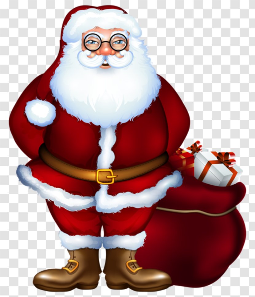 Santa Claus Christmas Clip Art - Tree - Clipart Transparent PNG