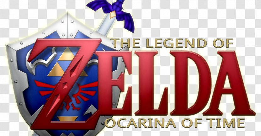 The Legend Of Zelda: Ocarina Time 3D A Link Between Worlds Nintendo 3DS Logo - Text Transparent PNG