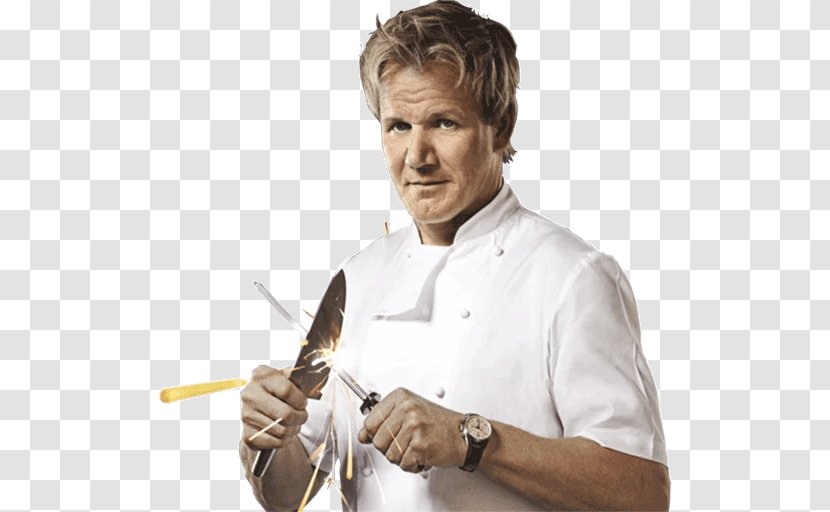 Gordon Ramsay MasterChef Cook Restaurant - Celebrity Chef - Neck Transparent PNG