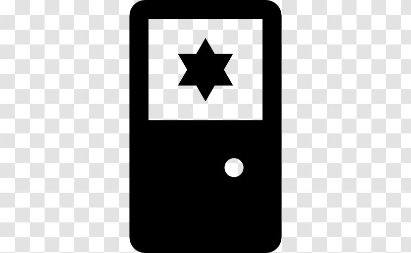 Rectangle Black Mobile Phone Accessories - Badge Transparent PNG