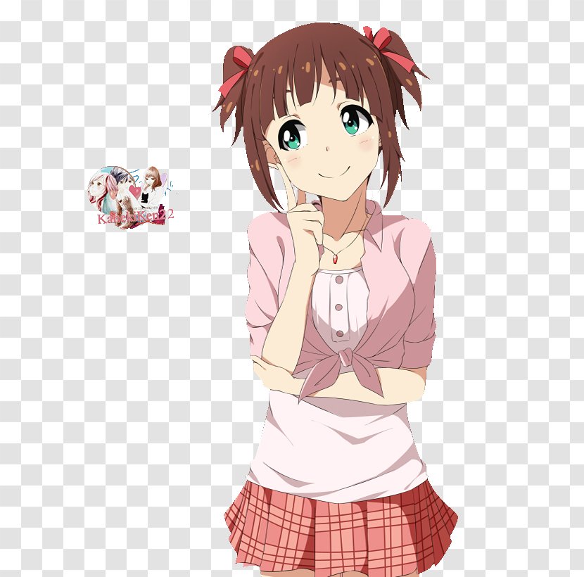 Haruka Amami Yukiho Hagiwara THE IDOLM@STER Character - Heart - Cartoon Transparent PNG