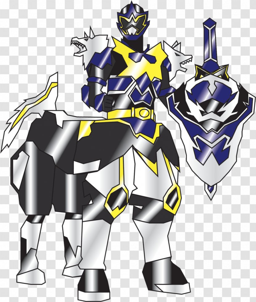 Koragg The Knight Wolf Drawing Vida Rocca Power Rangers Wild Force Transparent PNG