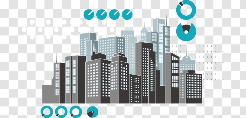 C40 Cities Climate Leadership Group City Greenhouse Gas Change Infographic - Silhouette Transparent PNG
