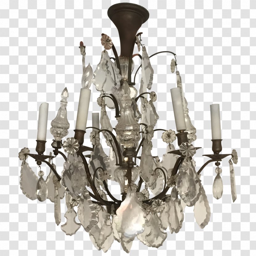 Light Fixture Chandelier Lighting - Crystal Transparent PNG