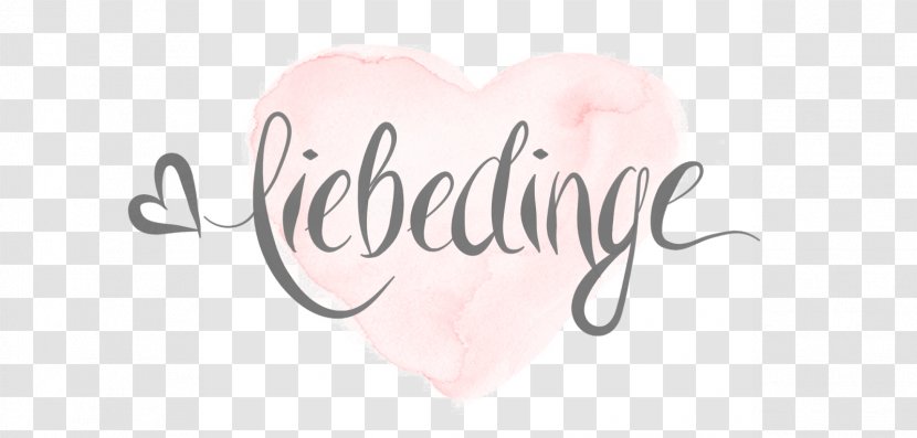 Logo Brand Valentine's Day Pink M Font - Watercolor Transparent PNG