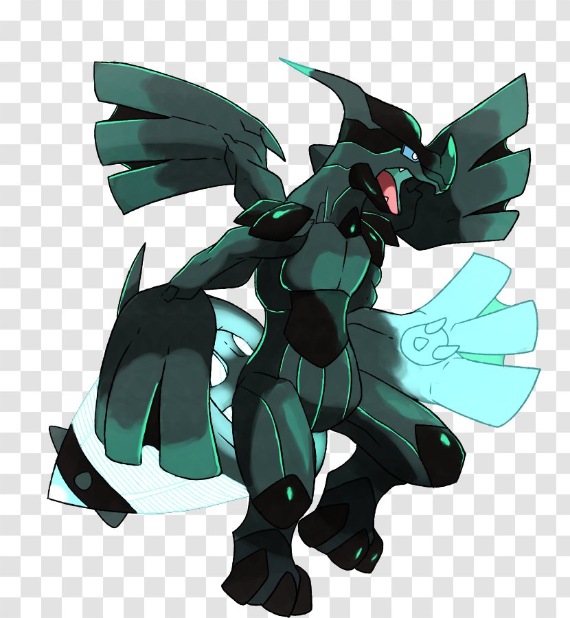 Pokémon X And Y Pokkén Tournament Zekrom Reshiram - Kyurem - Mythical Creature Transparent PNG
