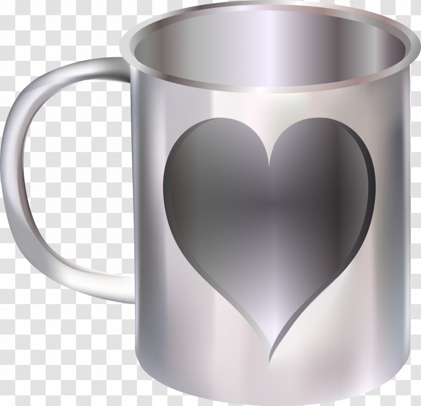 Coffee Cup Cafe Mug - Heart - Barbecue Transparent PNG