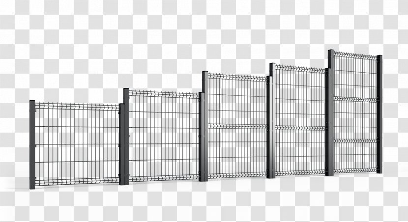 Steel Fence Guard Rail Metal Wire - Hotdip Galvanization Transparent PNG