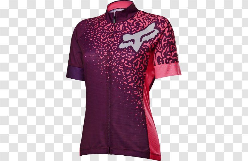T-shirt Tracksuit Cycling Clothing Fox Racing - Jersey Transparent PNG