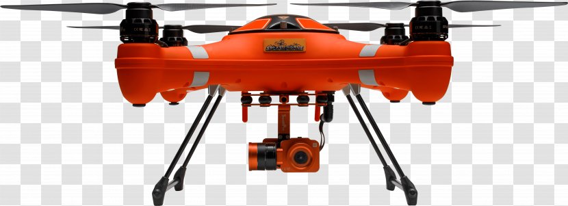 Unmanned Aerial Vehicle Fisherman Quadcopter Propulsion Waterproofing - Drone Shipper Transparent PNG