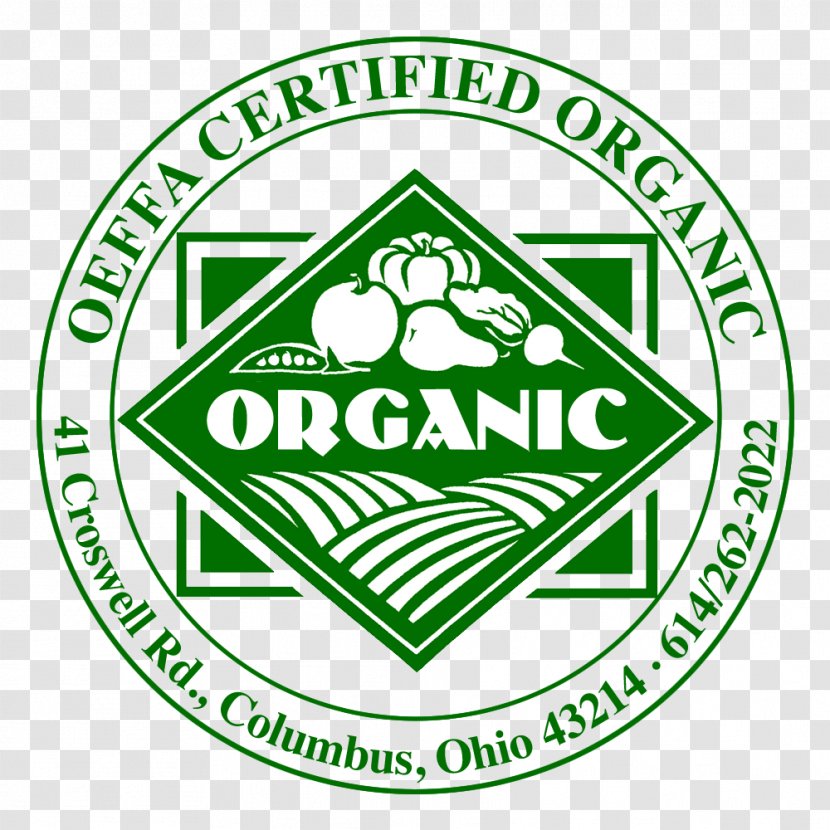 Organic Food Certification National Program - Green - Cert Transparent PNG