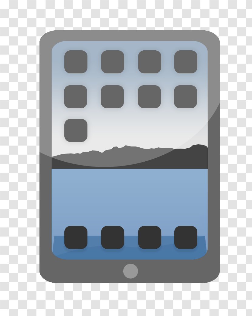 Rectangle Square - Meter - Ipad Vector Transparent PNG