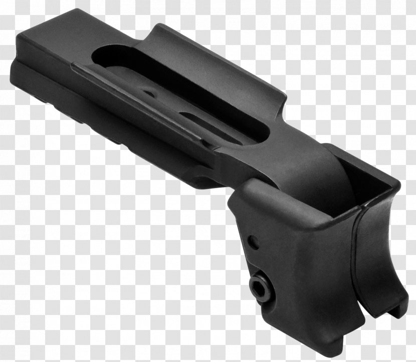 Glock NATO Accessory Rail Pistol Firearm Weaver Mount - Picatinny Transparent PNG