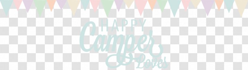 Paper Handwriting Logo Text Font - Happy Camper Transparent PNG