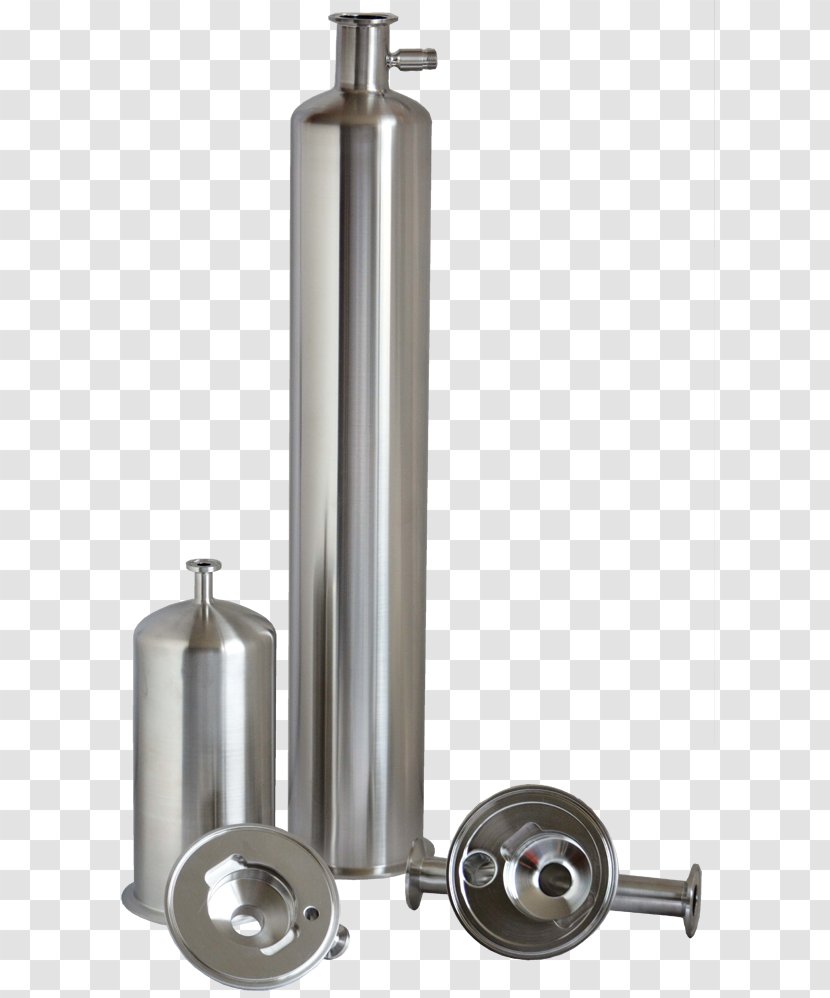Pressure Vessel Stainless Steel Water Filter Manufacturing - Filtration - Portraitphotography Transparent PNG