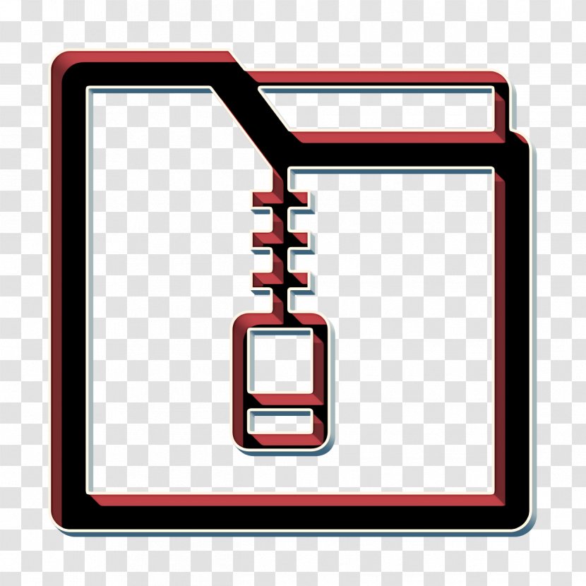Files Icon Folder Rar - Technology Zip Transparent PNG