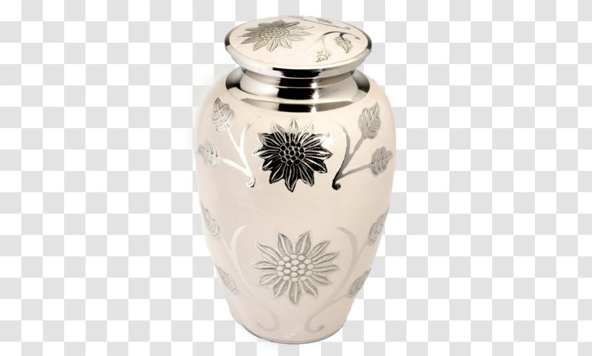 Urn Moradabad Vase Ceramic Brass - Cremation Transparent PNG