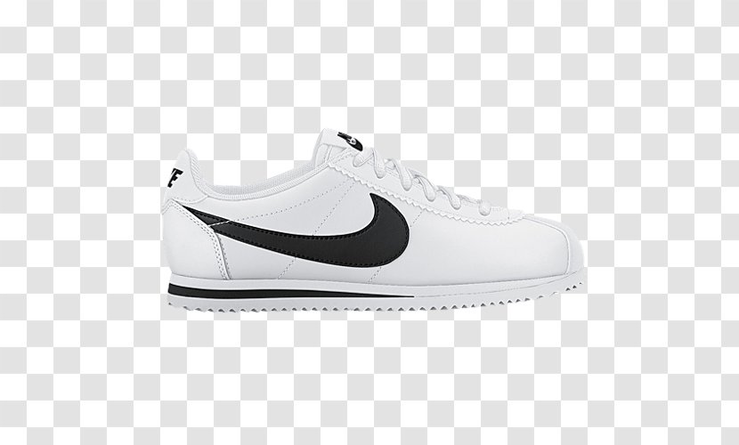 Nike Classic Cortez Women's Shoe Sports Shoes Basic Men's - White Transparent PNG