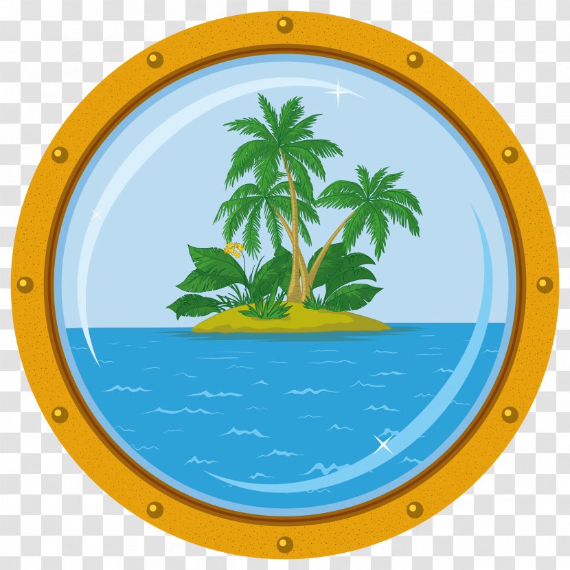 Island Islet Royalty-free Clip Art - Plant - Sea Island,coconut,Coco,tourism,Great Transparent PNG