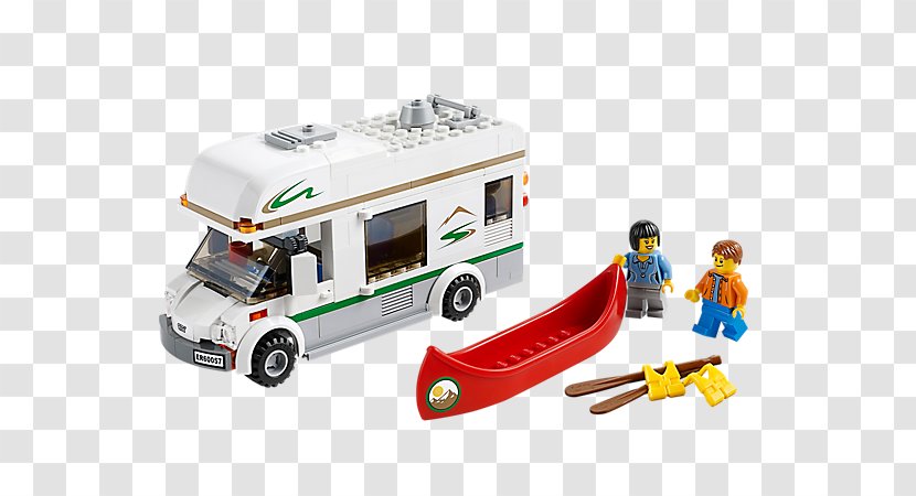 Amazon.com LEGO 60057 City Camper Van Set Lego Minifigure The Group - Toy Block - World Water Day 2018 Transparent PNG