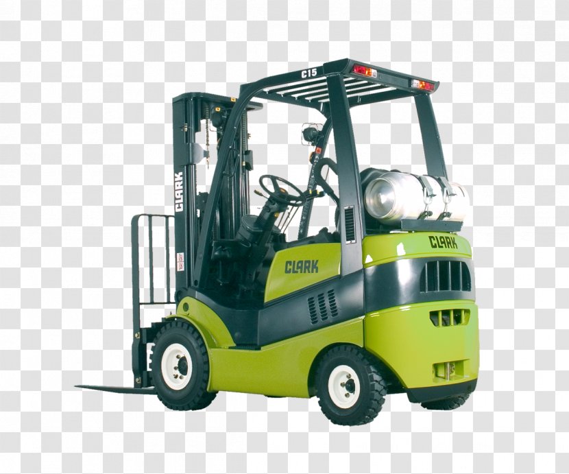 Forklift Clark Material Handling Company Liquefied Petroleum Gas Diesel Fuel - Vehicle - Operator Transparent PNG