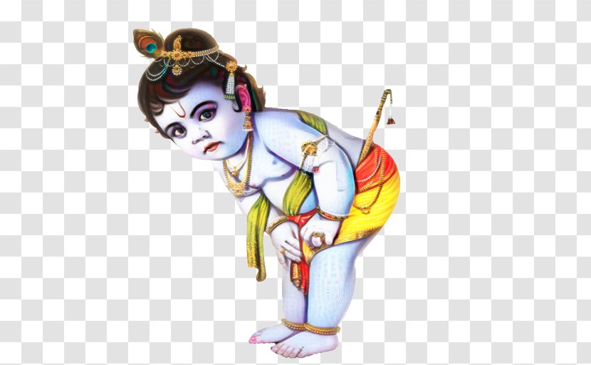 Krishna Janmashtami Vishnu Jai Shri Radha - Costume Transparent PNG
