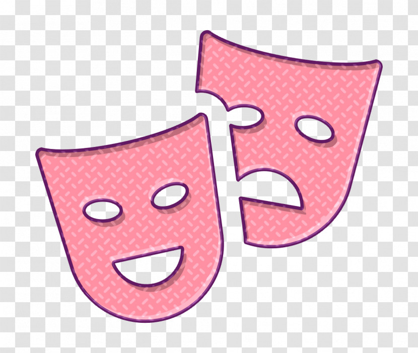 Theatrical Masks Icon Sad Icon Carnival Icon Transparent PNG