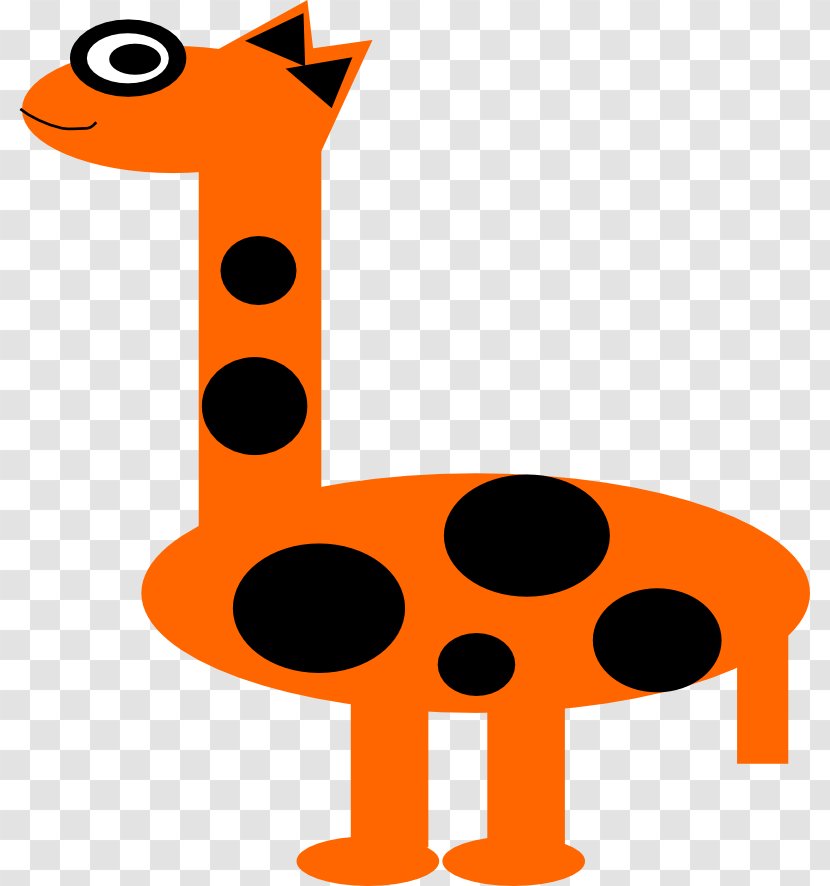 Giraffe Cartoon Line Snout Clip Art Transparent PNG