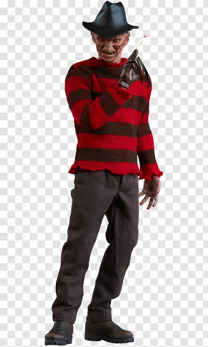 Freddy Krueger Jason Voorhees A Nightmare On Elm Street Action & Toy Figures Sideshow Collectibles - Outerwear Transparent PNG