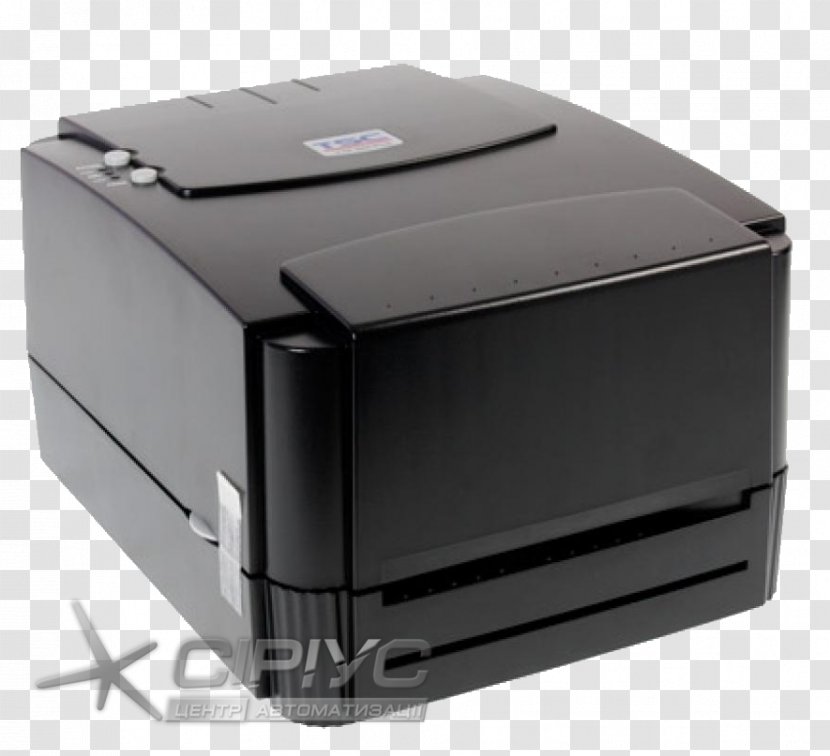 Barcode Printer Thermal-transfer Printing Label - Electronic Device - Billow Transparent PNG