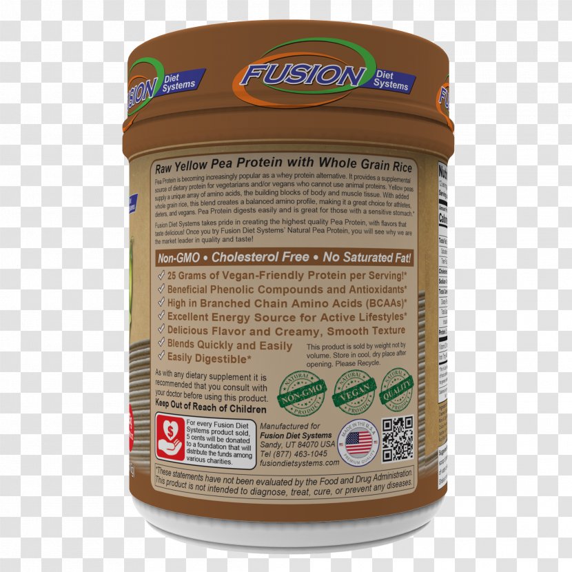 Pea Protein Ingredient Gluten-free Diet Soy - Dairy Products - Caffè Mocha Transparent PNG
