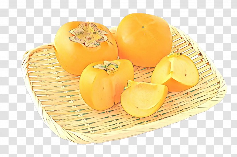 Fruit Cartoon - Japanese Persimmon - Plant Ingredient Transparent PNG