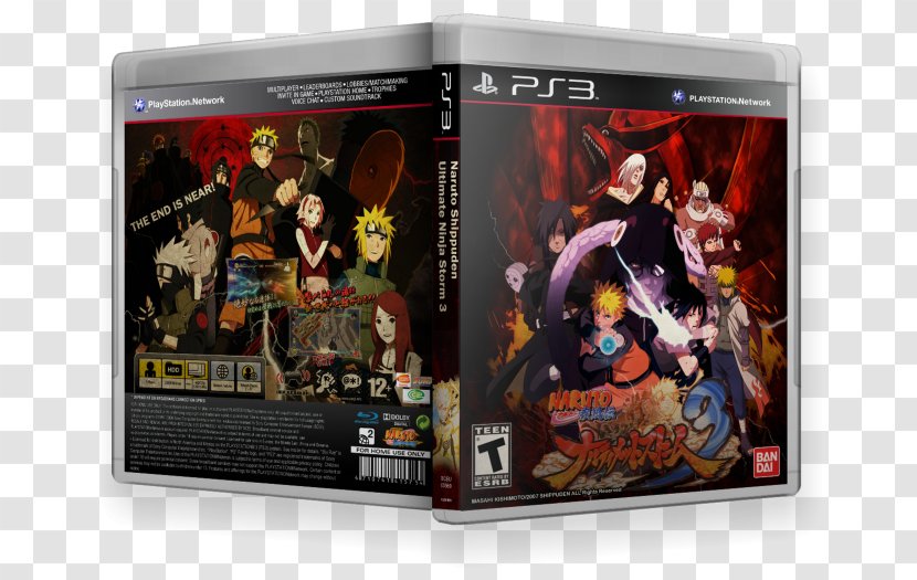 Naruto Shippuden: Ultimate Ninja Storm 3 PlayStation 2 Naruto: Heroes - Playstation Transparent PNG
