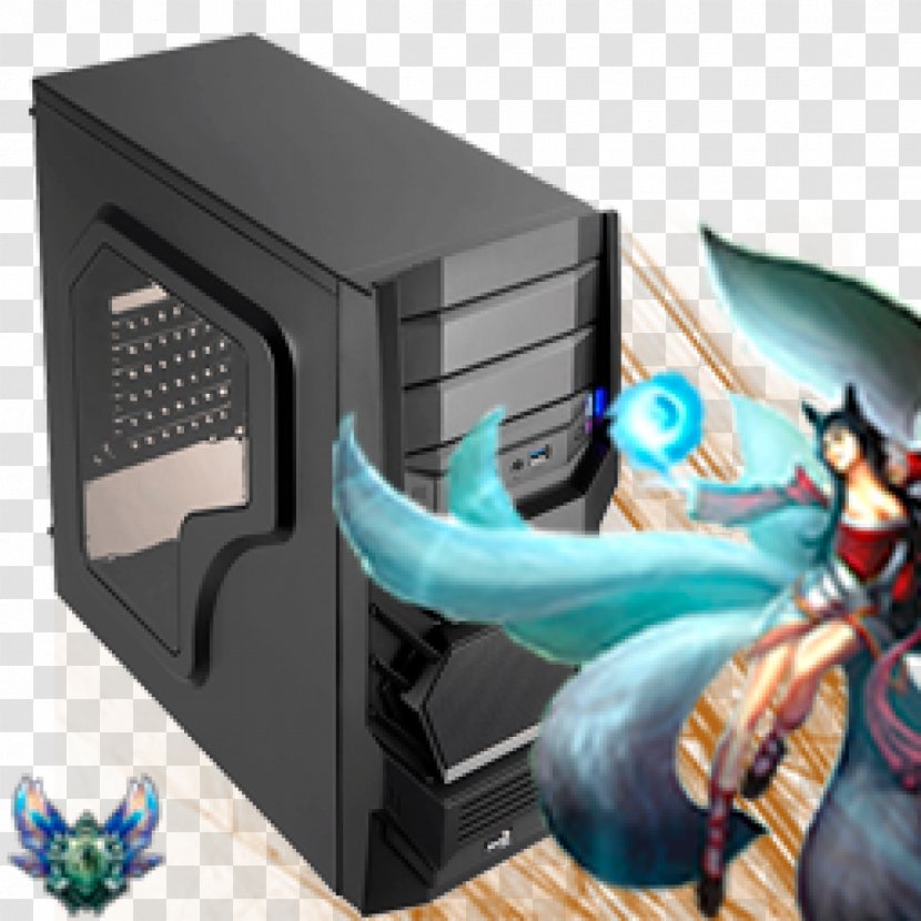 League Of Legends Computer Cases & Housings Ahri AeroCool Strike-X Advance - Aerocool Transparent PNG