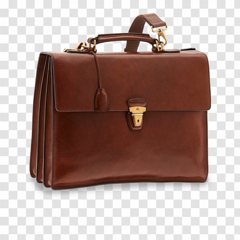 Briefcase Leather Handbag Laptop - Strap - Practical Utility Transparent PNG